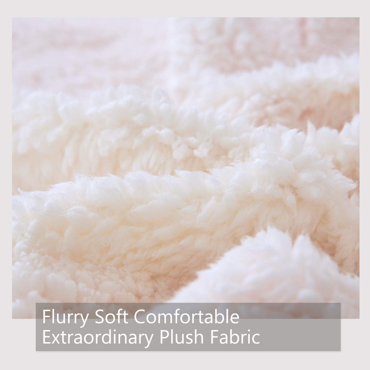 BlessLiving 3D Strawberry Sherpa Plush Fleece Blanket - Soft Red Throw with Realistic Strawberry Close-Up Pattern for Couch, Sofa, Bed & Office (50