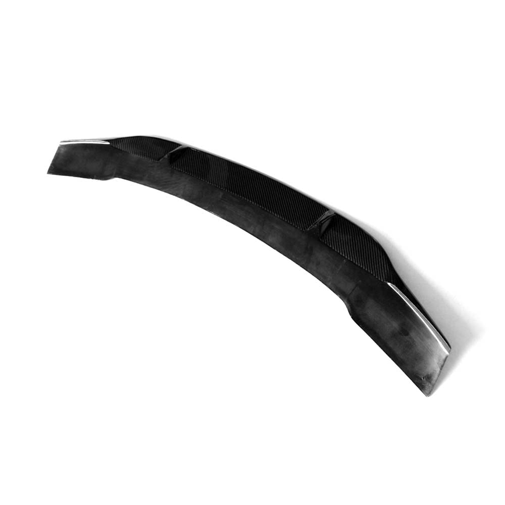 Real Carbon Fiber Trunk Spoiler for Mercedes Benz E-Class W213 Sedan (2017-2023) - High Performance Rear Wing Lip - Perfect for Car Enthusiasts & Street Racing Style Enhancement