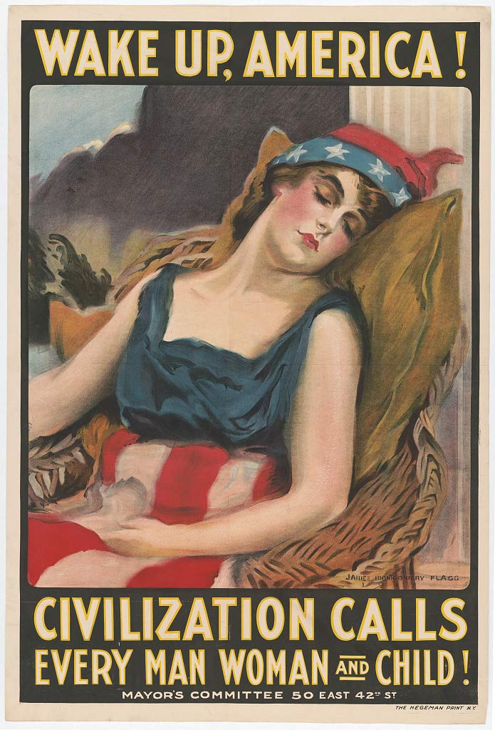 Wake Up America Canvas Wall Art - Patriotic Home Decor (20