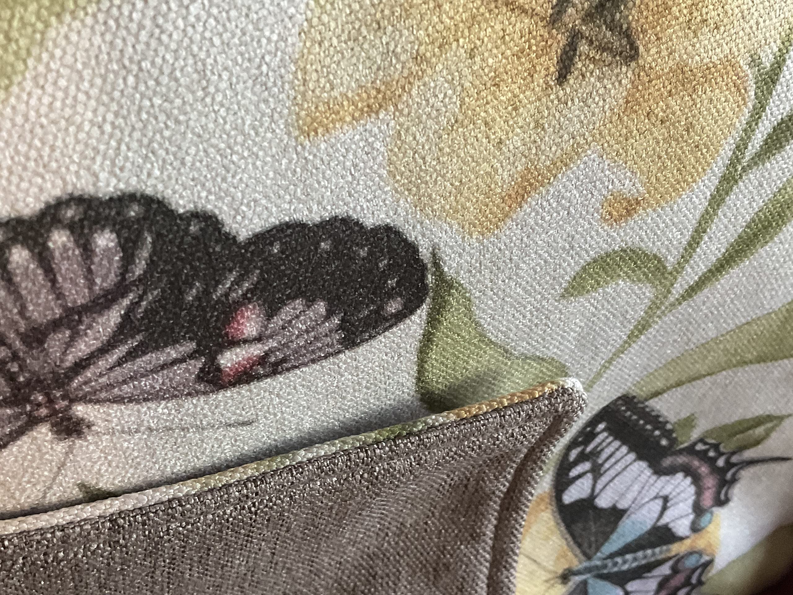 Butterfly Print Headrest Cover - Universal Fit for Recliners, Chairs, Sofas, Loveseats & Office Furniture - Premium Slipcover Protector for Home, RV & Theater Seating - Perfect Housewarming Gift (Bittlemen Co) - Great for Living Rooms, Home Theaters & Office Spaces