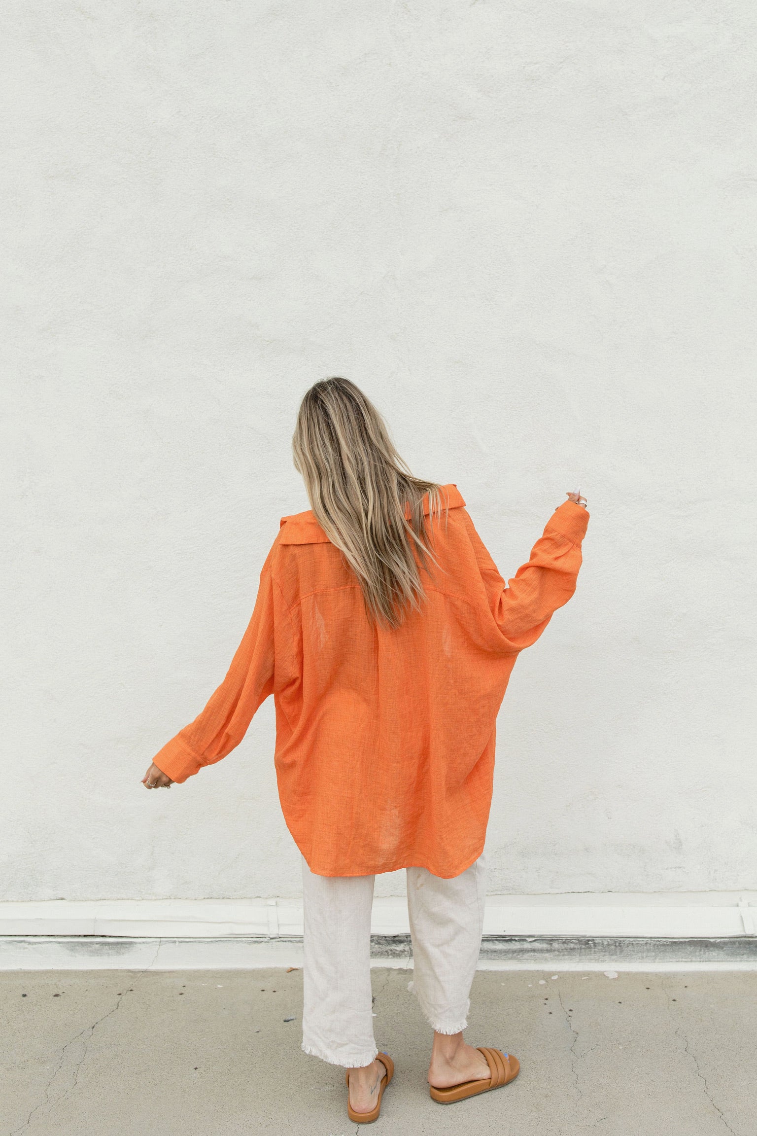 Oversized Button Down Shirt for Women - Casual Summer Poolside Cover Up - Perfect for Beach, Vacation, and Relaxing Outdoors