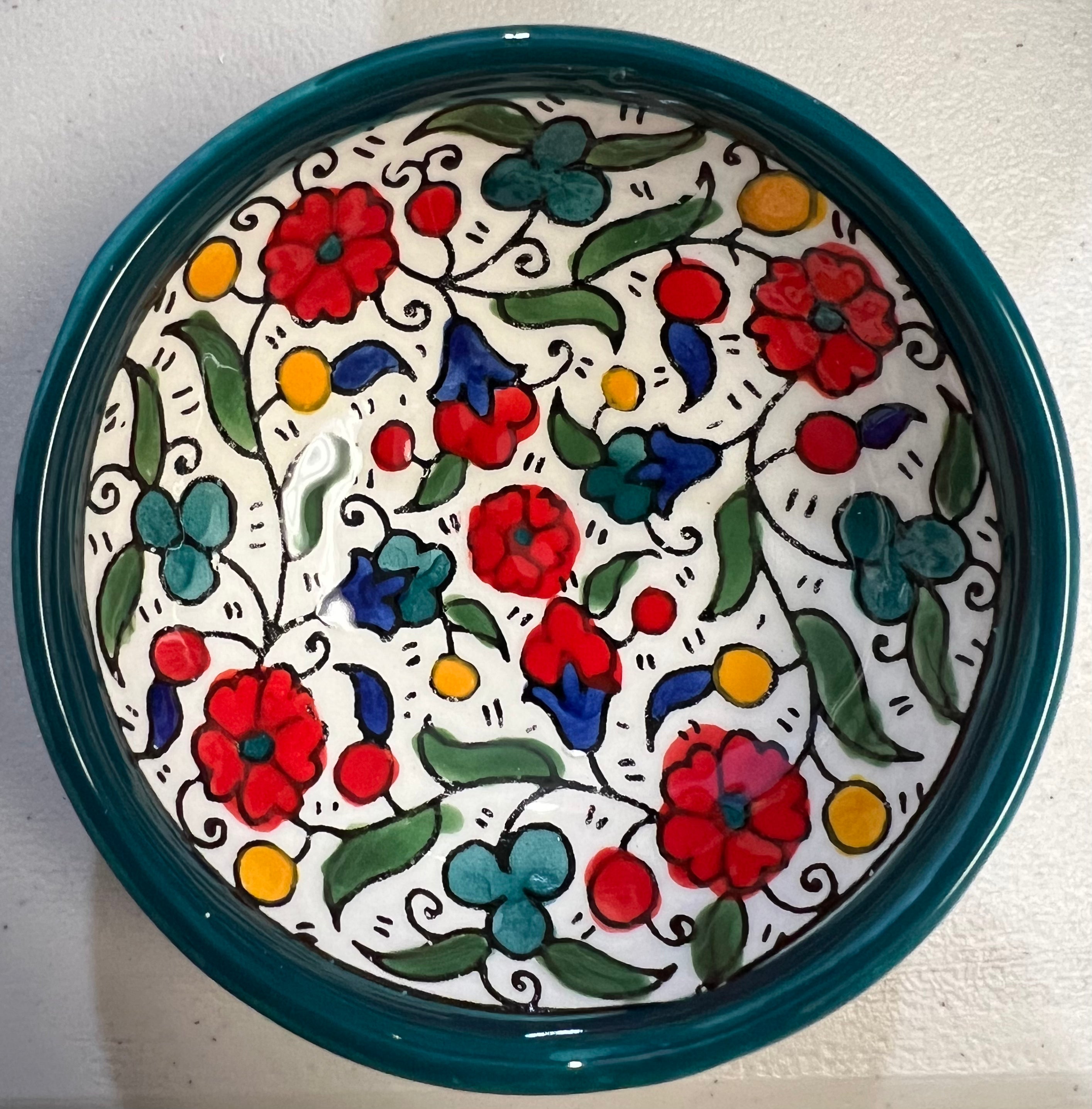 Small Ceramic Bowl Set - 2.75 Inch (7cm) Mini Bowls for Snacks, Condiments, Dipping Sauces - Perfect for Appetizers, Nuts, Candies & Home Decor
