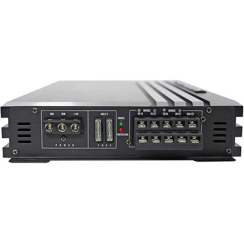Power Acoustik RE5 3000D 3000W 5-Channel Car Amplifier - High Power Class A/B for Car Audio System | Perfect for SUVs, Trucks & Custom Car Stereo Upgrades