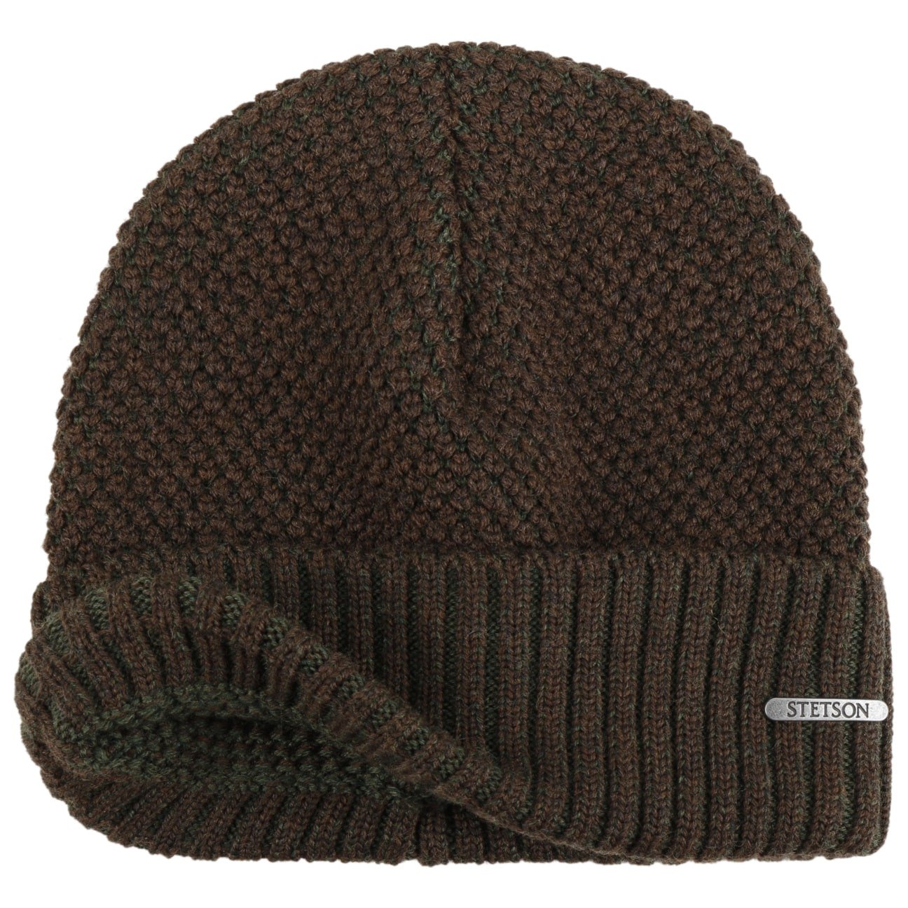 Stetson Tevida Merino Wool Beanie with Cuff - Warm Winter Hat for Men & Women - Perfect for Skiing, Hiking, and Outdoor Activities