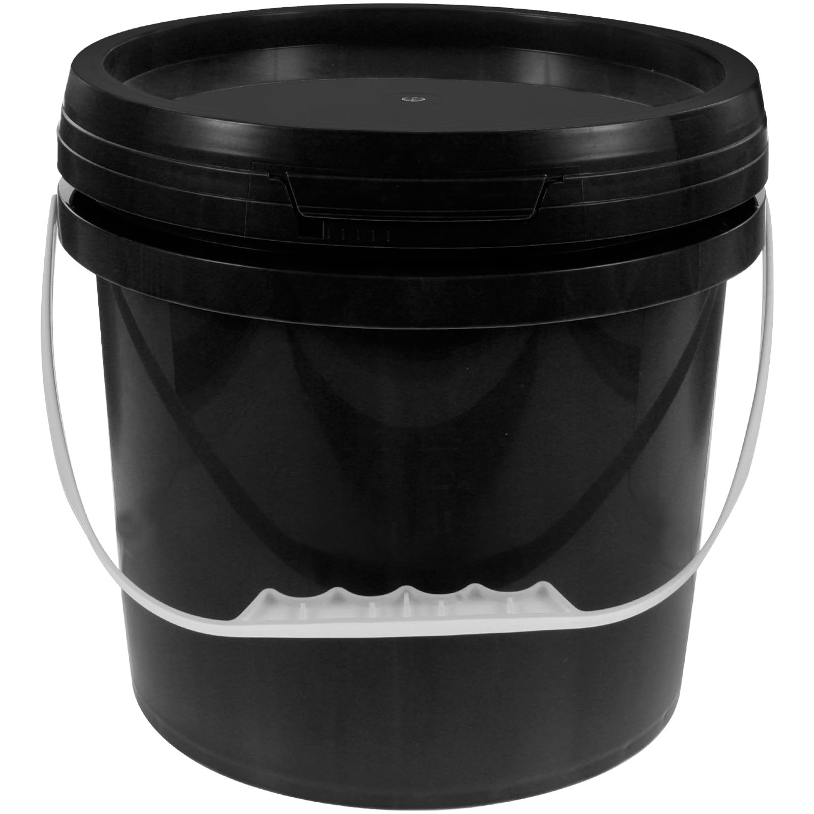 ARTIBETTER 1 Gallon Plastic Paint Bucket with Lid - Durable Paint Storage Container, Oil Paint Can, Camping Storage Bin - Perfect for DIY Projects, Home Painting, Outdoor Activities & Workshop Organization