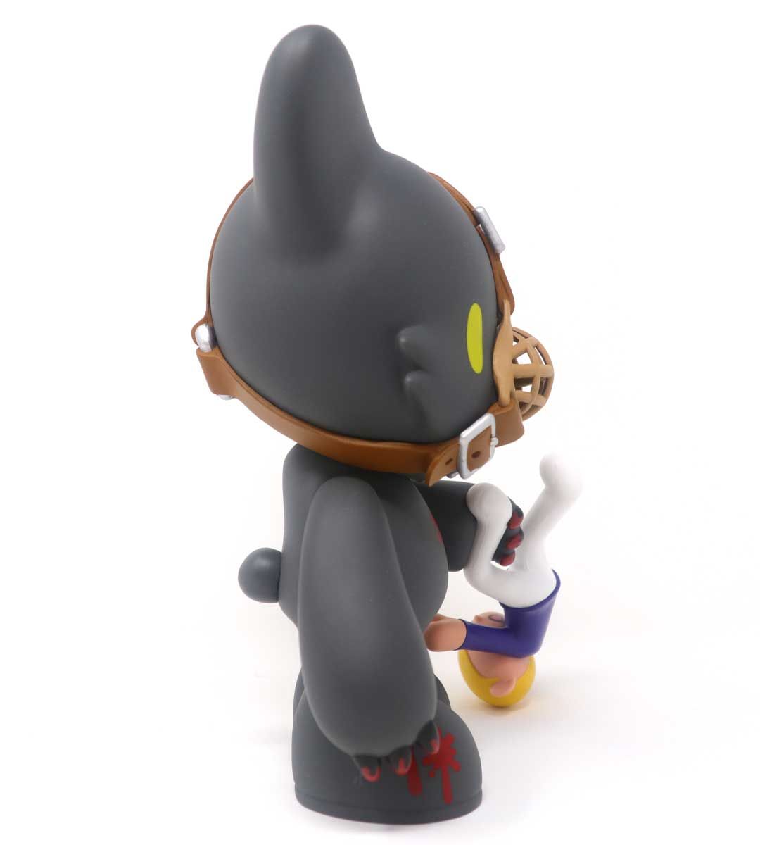 Gloomy in Black Superjanky Mori Chack Plush Toy - Cute Kawaii Bear Collectible for Anime Fans, Home Decor & Gift Giving