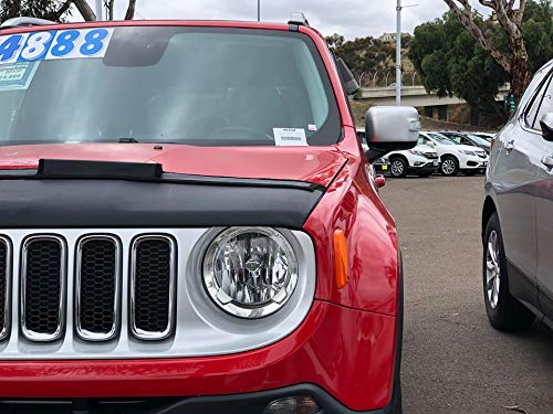 Jeep Renegade Hood Bonnet Bra Cover (2015-2020) - Durable Car Front Mask Protector for Off-Road & Daily Driving Protection