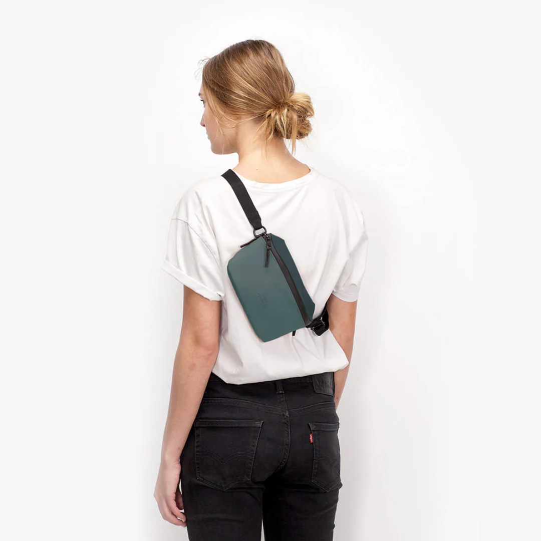 Ucon Acrobatics Jona Belt Bag - Waterproof & Lightweight Fanny Pack for Hiking, Travel & Everyday Use - Forest Pine Green