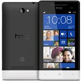 HTC 8S Unlocked Smartphone - Black/White Dual SIM 4G LTE Android Phone for Travel & Business Use
