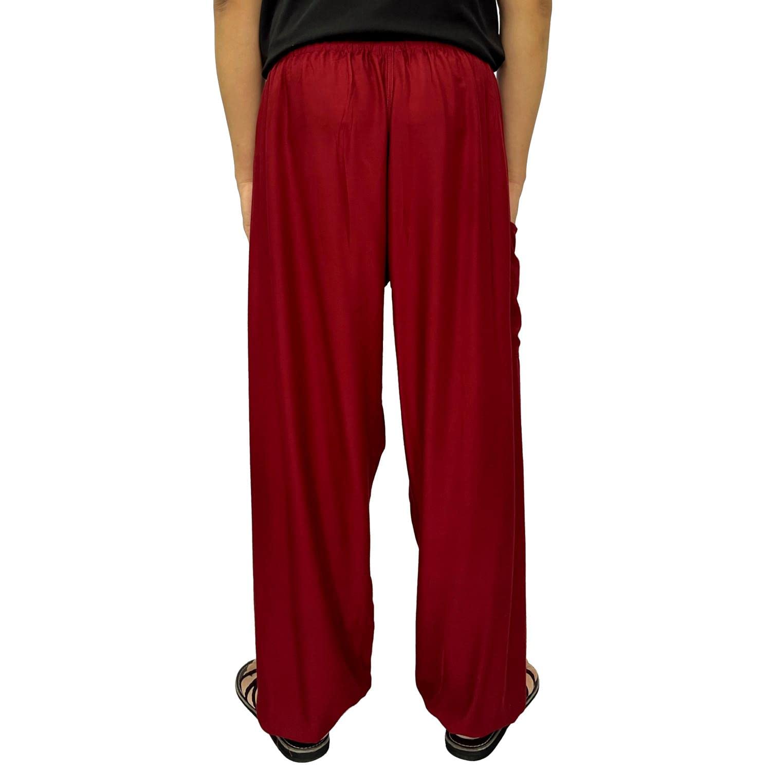 LOFBAZ Men's Boho Pants with Pockets - Comfortable Yoga Pants, Lounge Pajama Bottoms & Harem Pants for Men - Perfect for Yoga, Meditation, Travel & Relaxation at Home