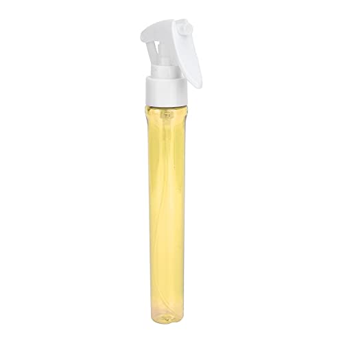 Empty Hair Spray Bottle - No Leakage Refillable Water Mister for Hairstylists, Salons & Home Use - Perfect for Curly Hair Care & Styling (Yellow) | Great for Daily Hair Routine, Travel & Professional Styling