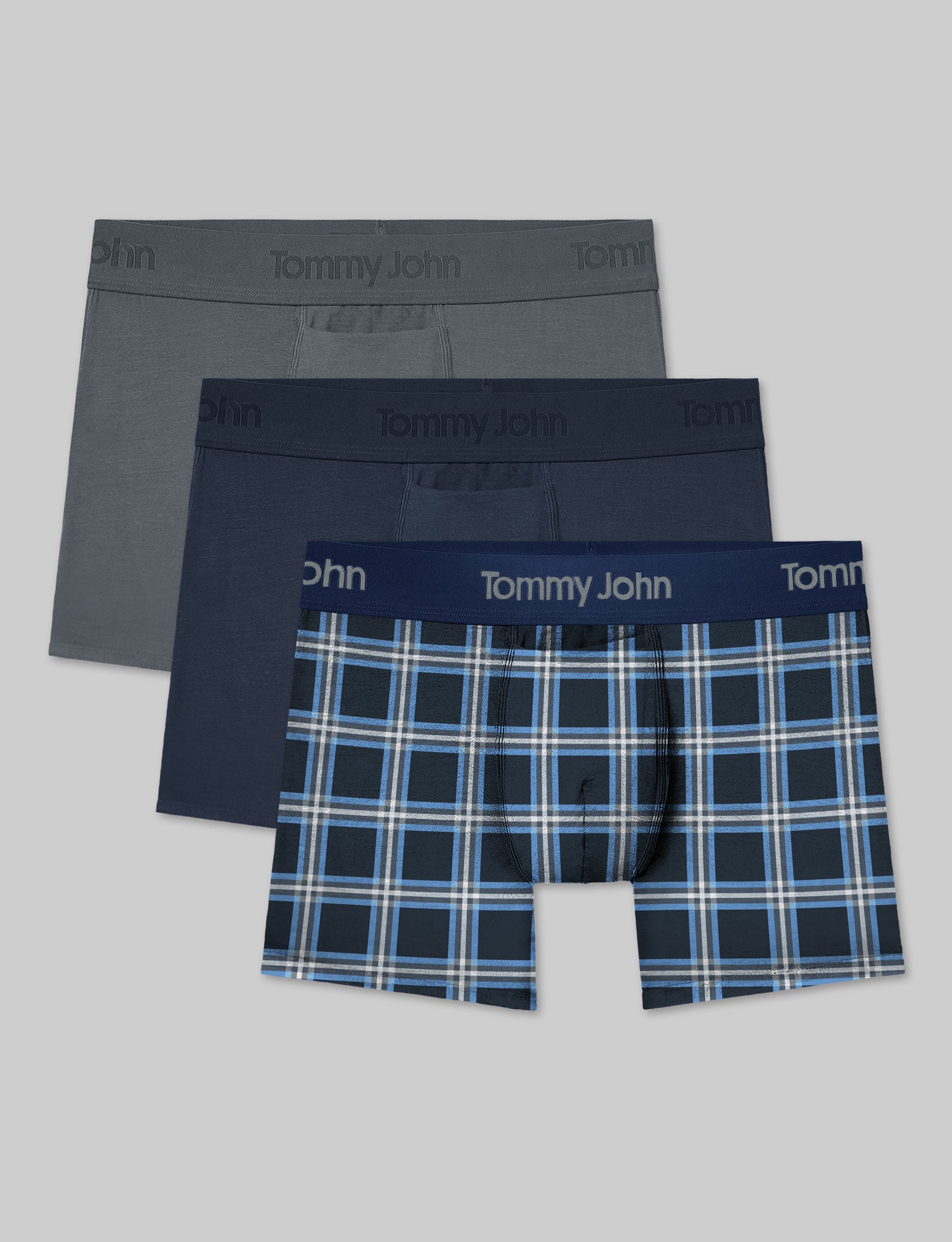 Second Skin Trunk 4 (3 Pack) - Ultra Comfortable Men's Underwear for Everyday Wear | Workout, Travel & Lounge