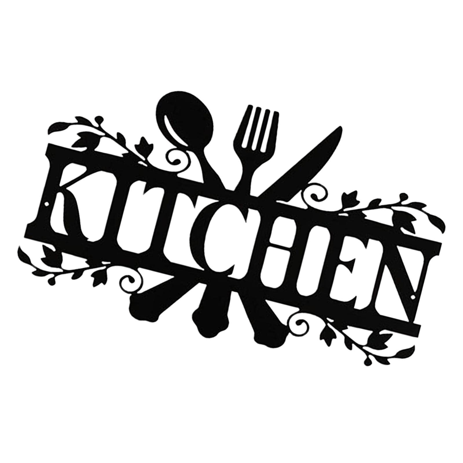 Gazechimp Vintage Metal Kitchen Wall Decor Sign - 14x8 Inch Farmhouse Pantry Decor for Country Kitchen, Halloween & Home Decor - Perfect for Farmhouse Style Kitchens, Dining Rooms & Pantry Walls