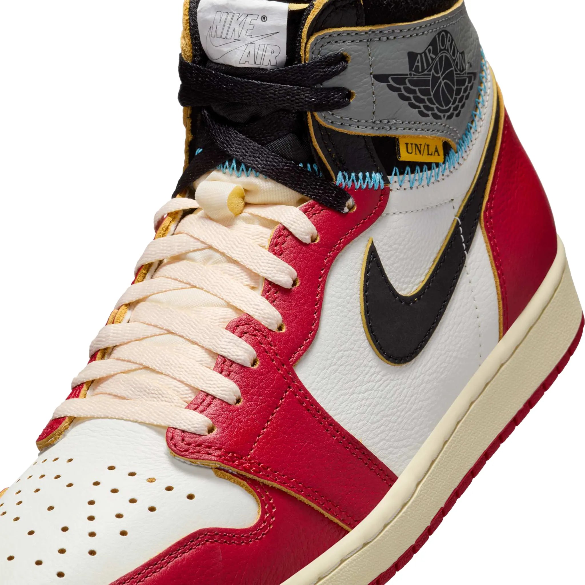 Union LA x Air Jordan 1 Retro High OG SP Chicago Shadow Sneakers - Men's Basketball Shoes for Streetwear & Casual Wear
