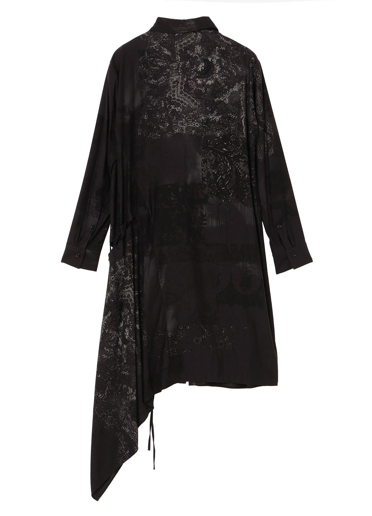 Stylish CU/Twill Lace Design PT Lace-Up Blouse for Women - Elegant Fashion Top for Casual Outings, Dates, and Office Wear