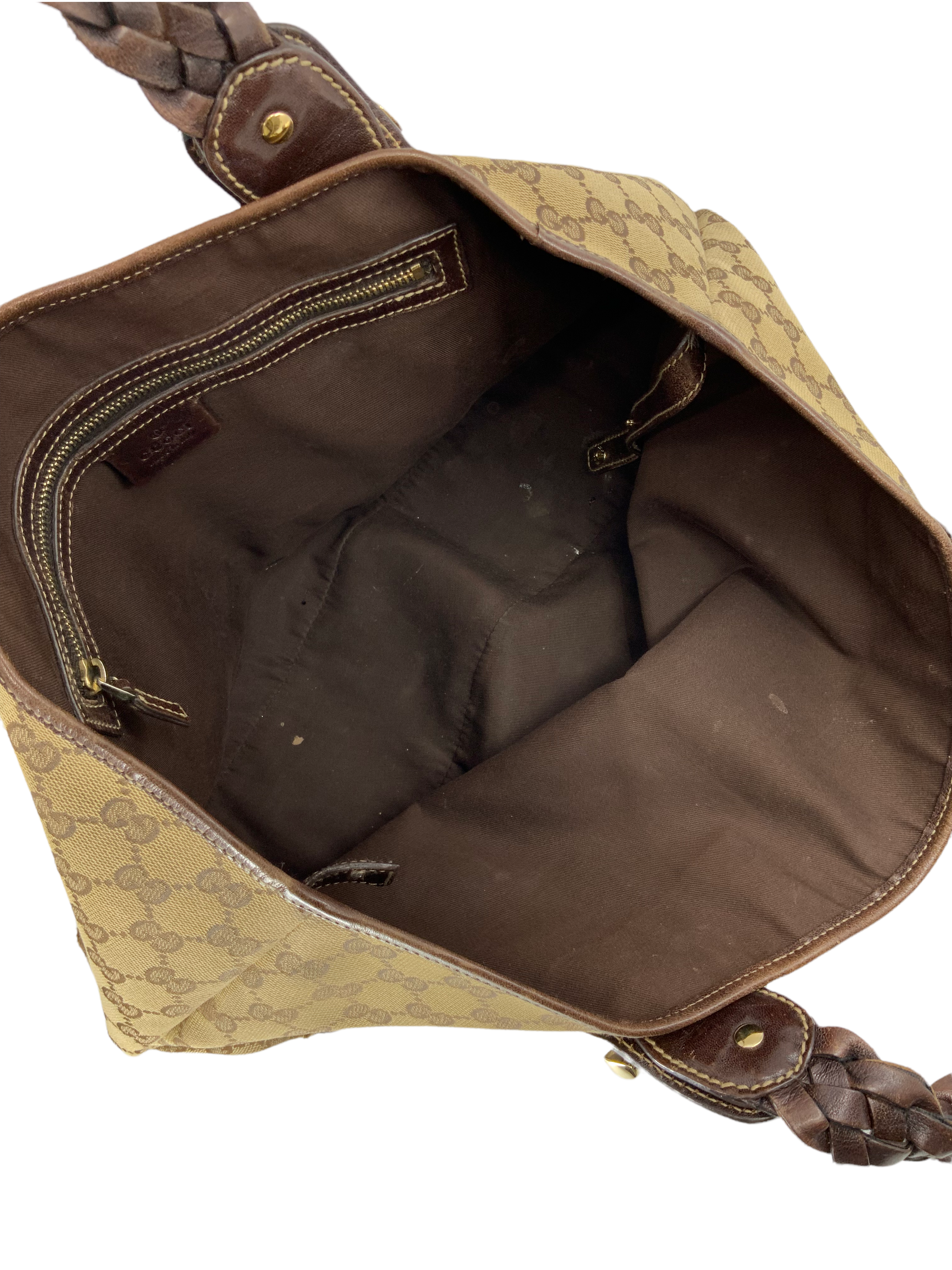 GUCCI Monogram Canvas Pelham Hobo Bag - Luxury Designer Shoulder Bag for Women | Perfect for Work, Travel & Everyday Use