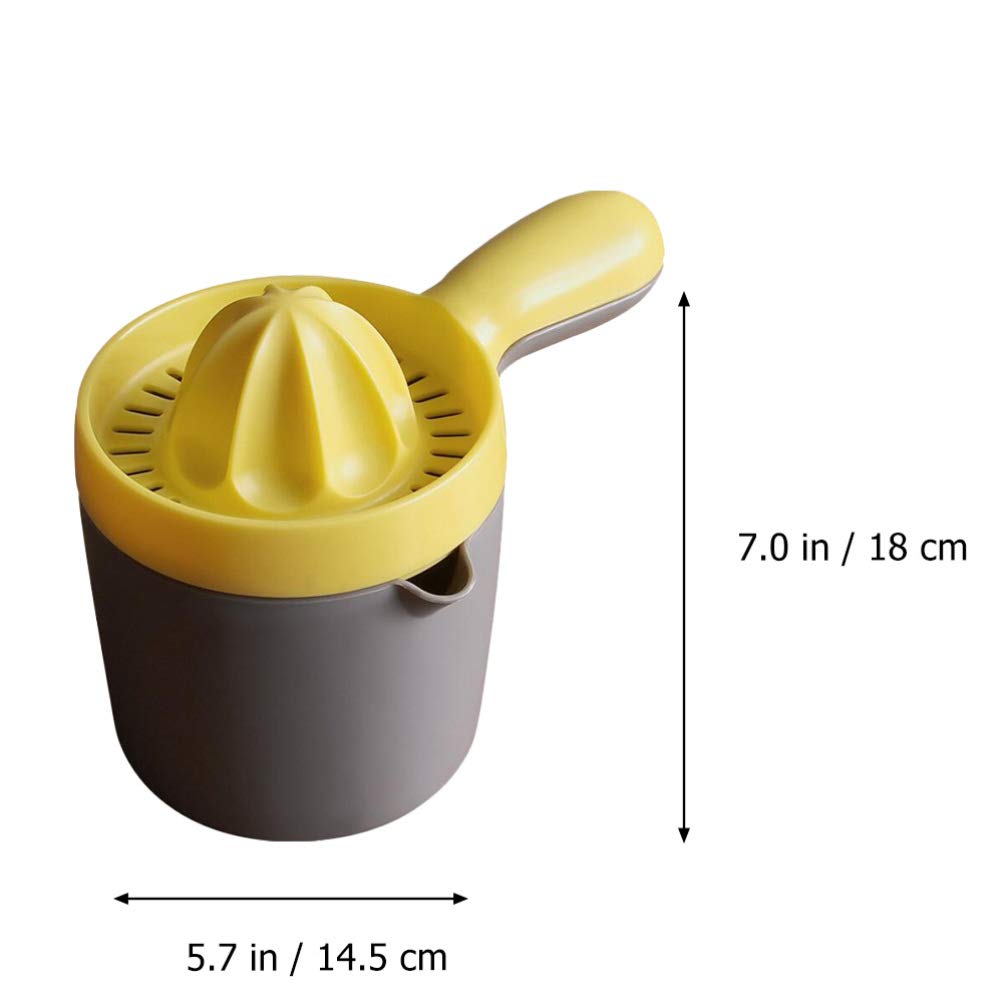 1pc Manual Hand Squeezer - Orange Juicer & Fruit Juice Maker for Fresh Citrus, Lemon, Lime - Perfect for Kitchen, Bar, Camping & Healthy Drinks