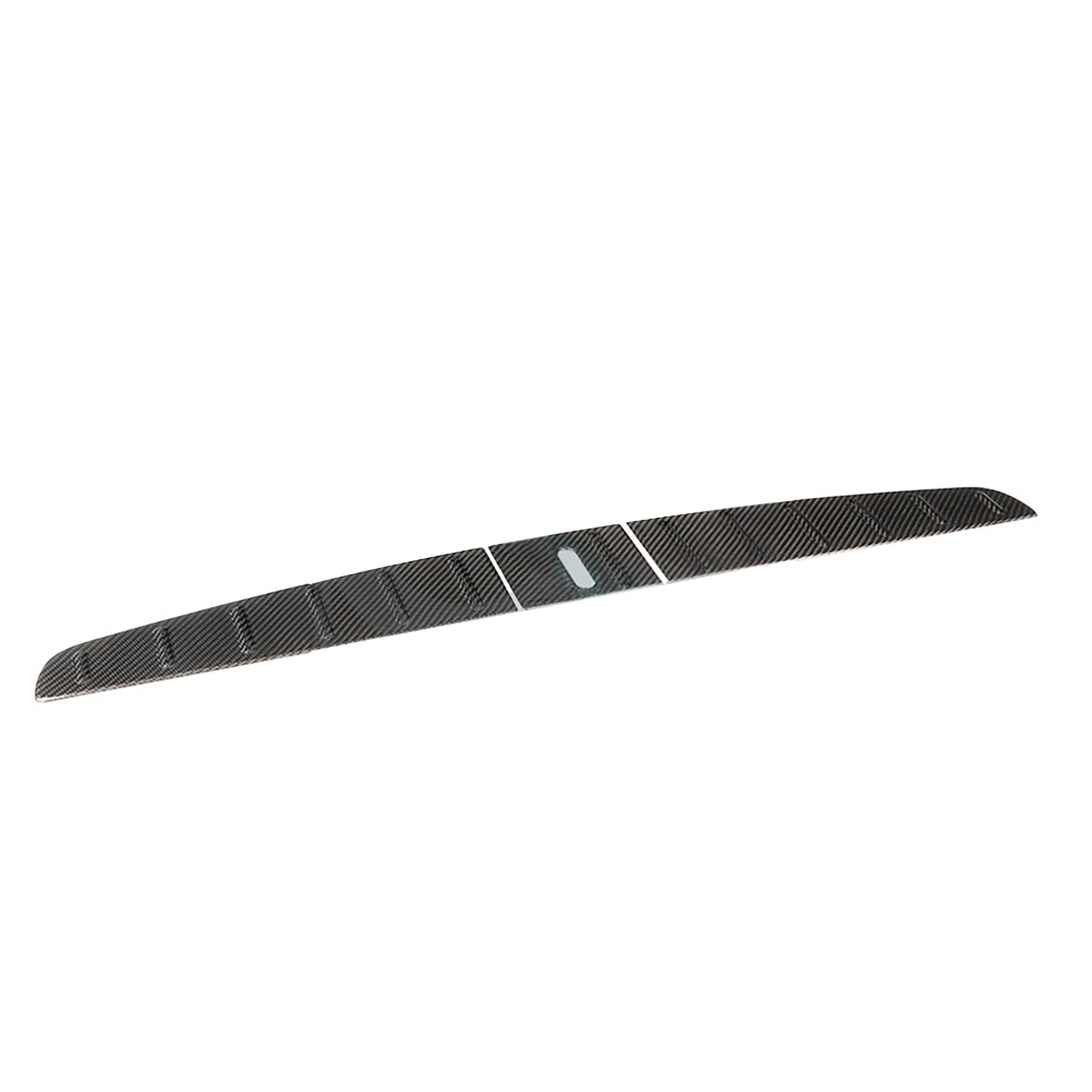 Premium Real Carbon Fiber Trunk Sill Plates for Tesla Model X - Durable Protection & Stylish Upgrade for Your Luxury SUV