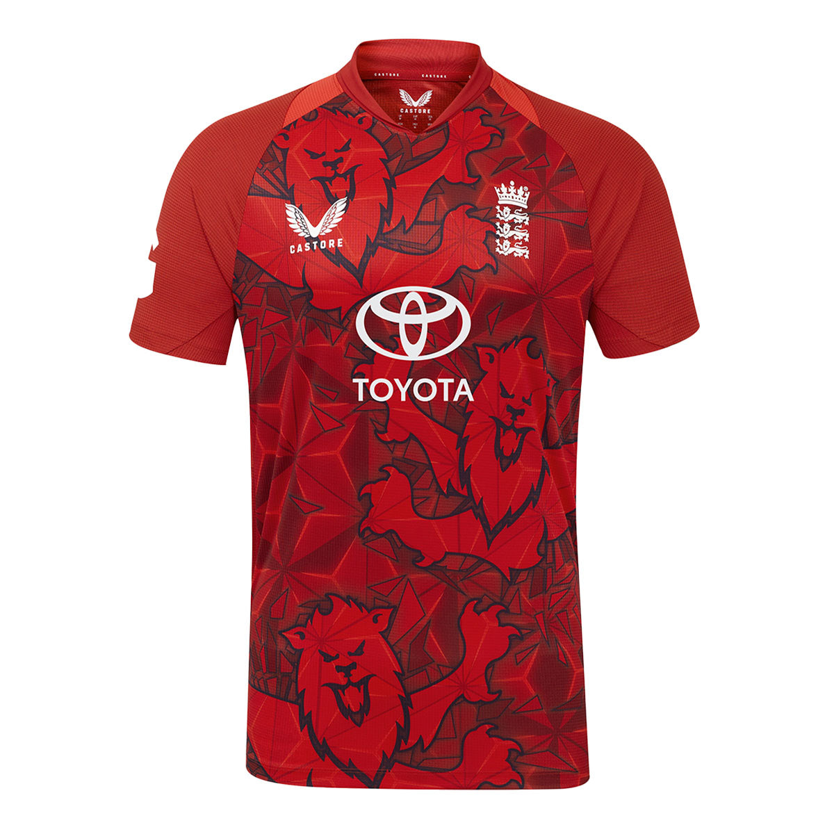 ECB T20 Pro Men's Short Sleeve Casual Shirt - Breathable & Lightweight for Summer, Gym, Workout, and Outdoor Activities