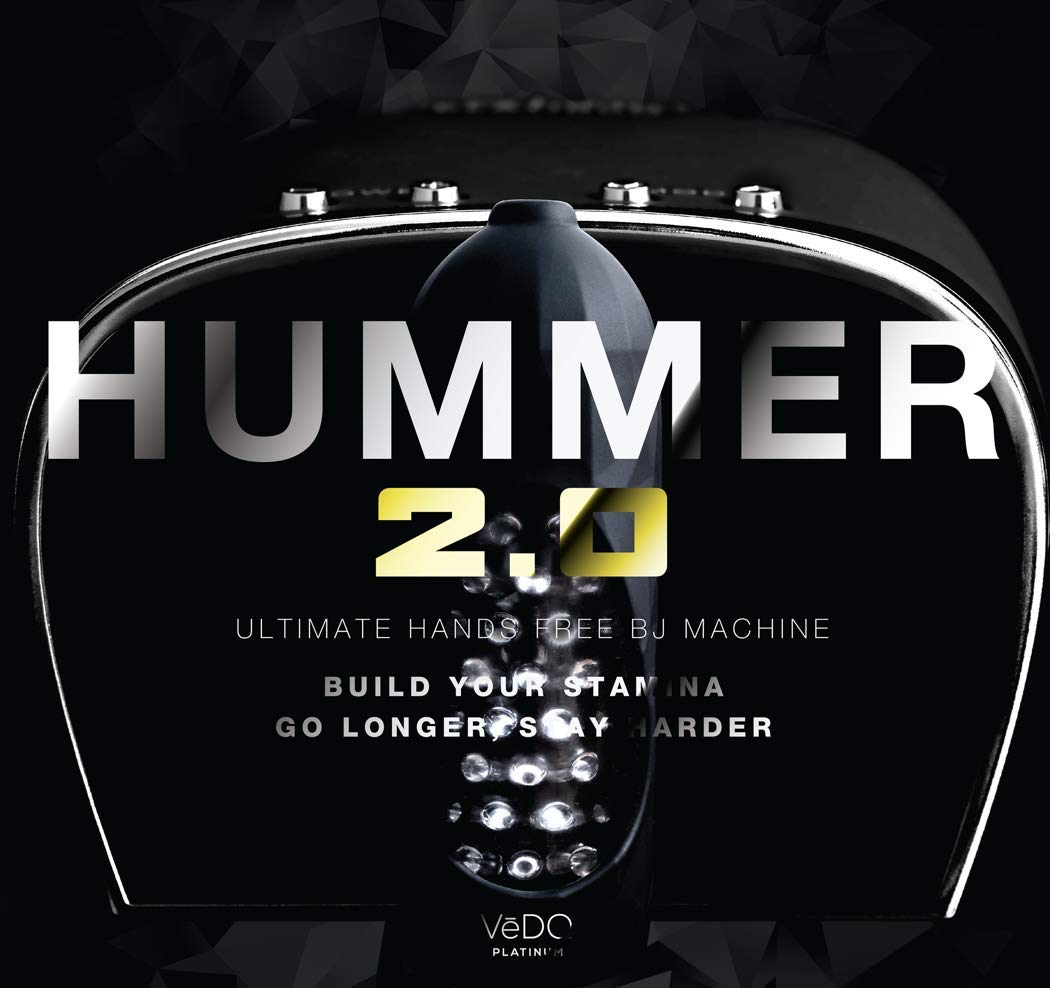 VeDO Hummer 2.0 Vibrating Oral Sex Toy for Men - Powerful Suction & Stamina Training - Enhance Intimacy & Pleasure - Perfect for Couples Play & Solo Use