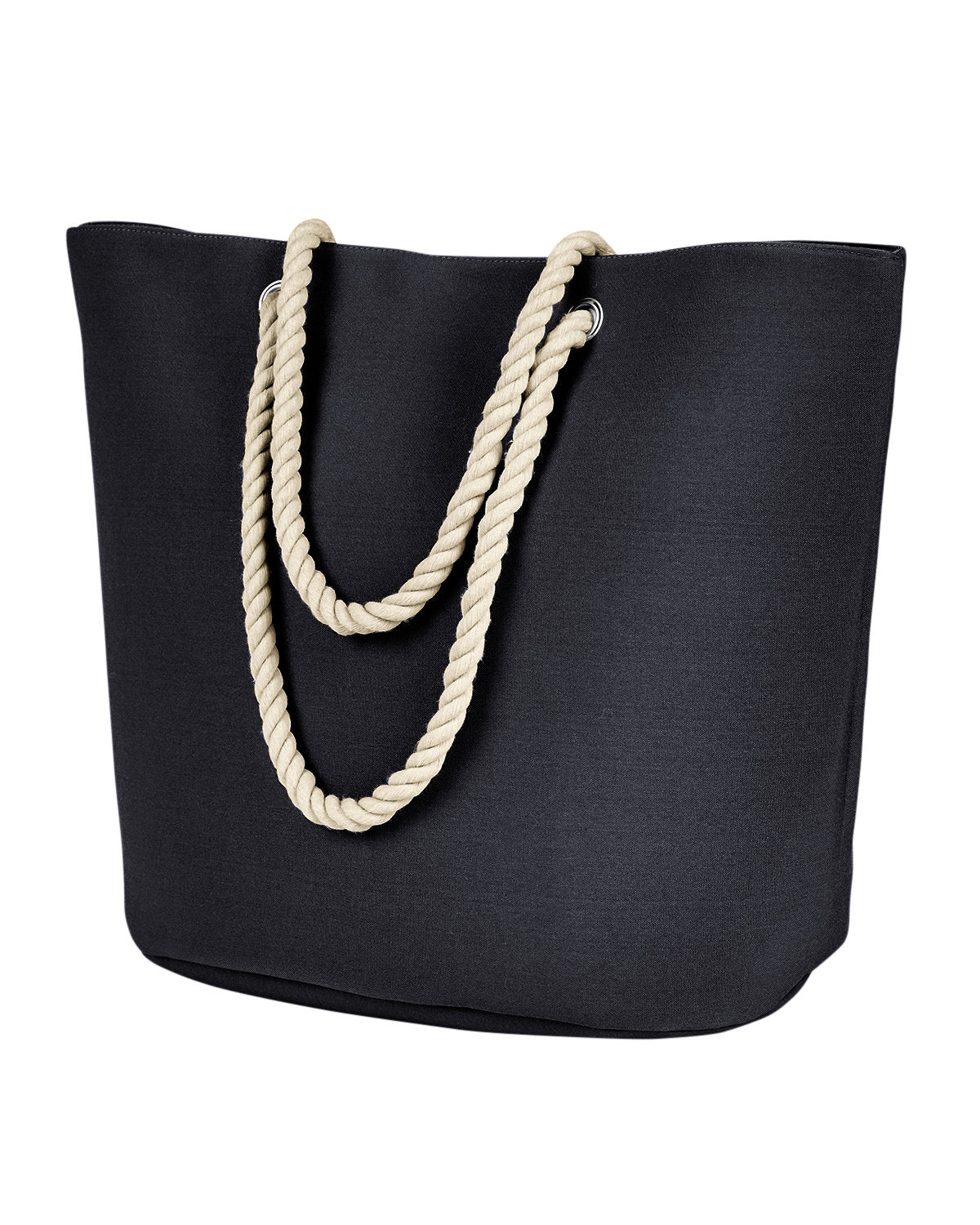 BAGedge BE256 Durable Polyester Canvas Rope Tote Bag - Perfect for Beach, Shopping & Everyday Use