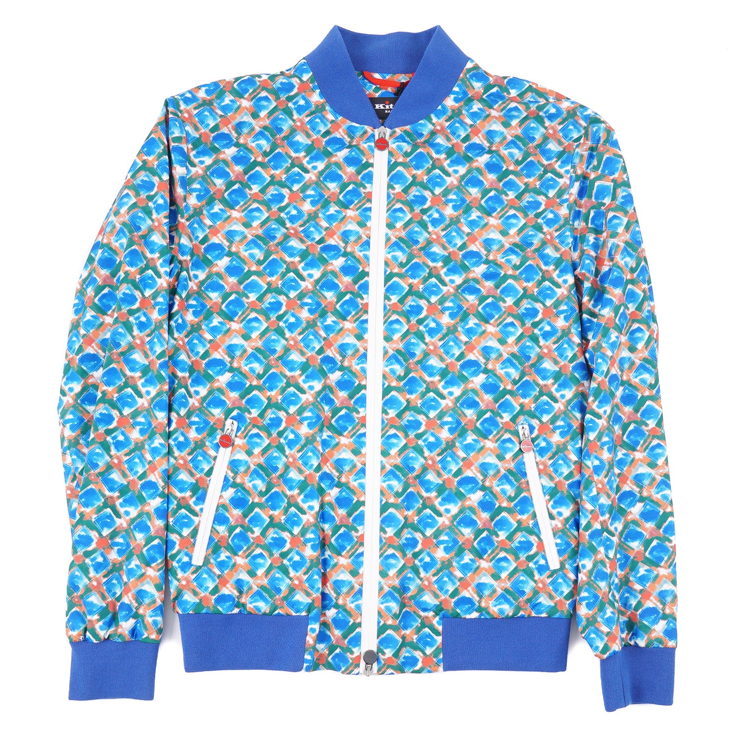 Kiton Lightweight Packable Bomber Jacket for Men - Water-Resistant Travel Jacket with Zippered Pockets | Perfect for Outdoor Adventures, Commuting & Casual Wear