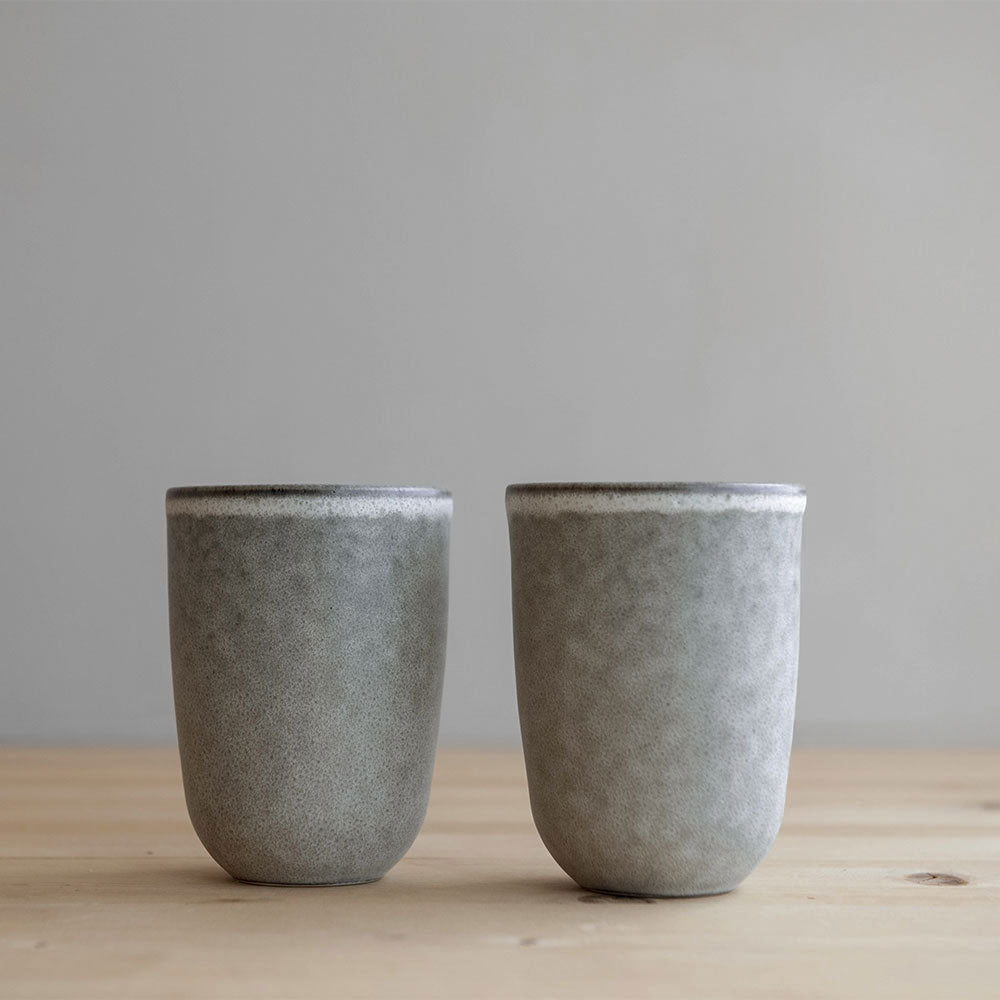 Premium Matte Stoneware Coffee Mug - 12oz Ceramic Cup for Hot & Cold Drinks - Ideal for Home, Office, or Cafe Use