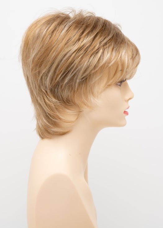 Elle Synthetic Wig with Basic Cap - Natural Look & Comfortable Fit for Daily Wear, Cosplay, and Costume Parties