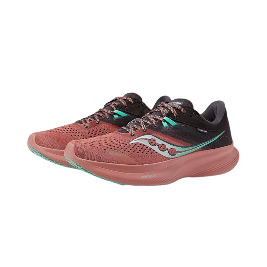 Women's Ride 16 Running Shoes - Soot/Basalt Color - Regular Width for Jogging, Gym Workouts & Daily Walking