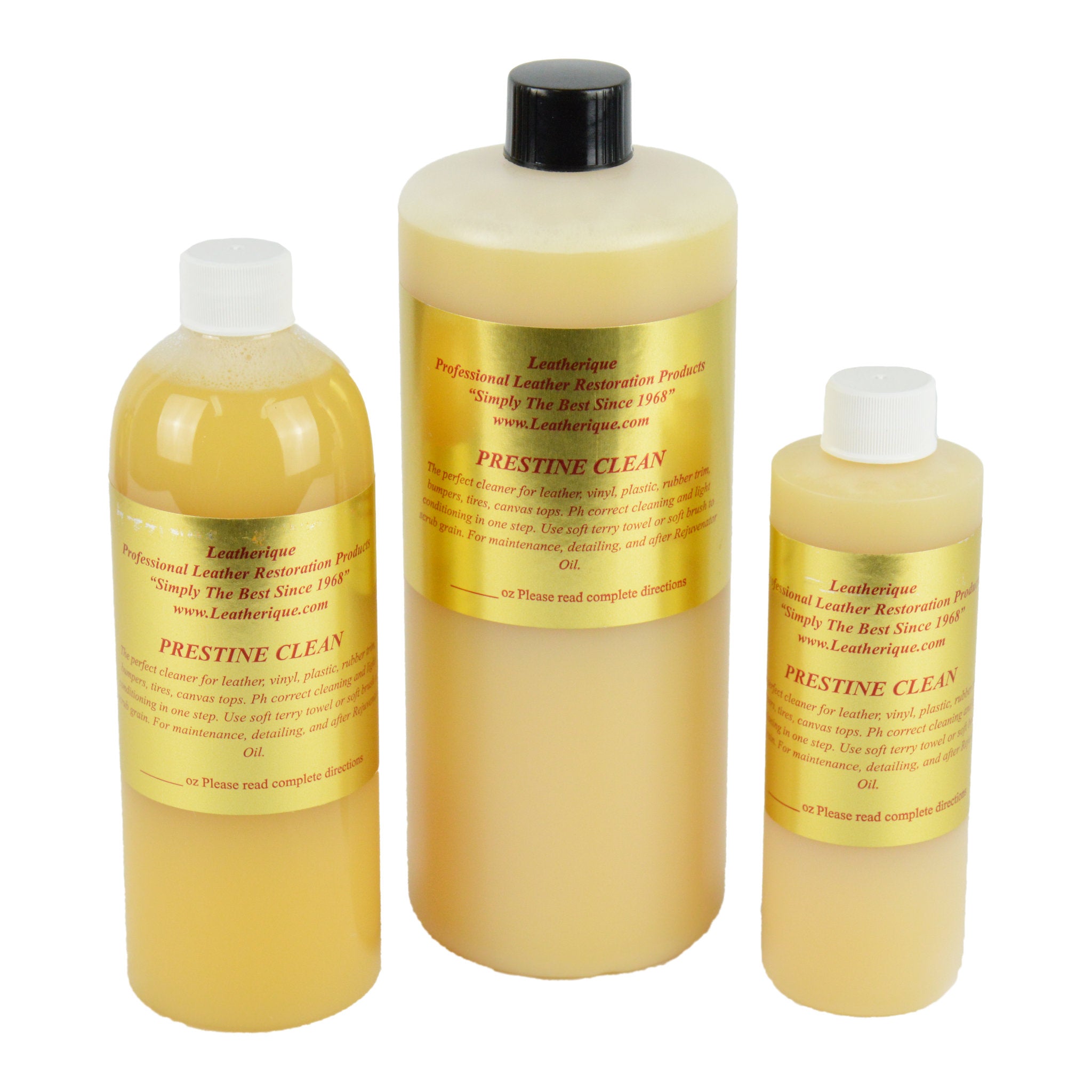 Leatherique Pristine Clean - Premium Leather Cleaner & Conditioner for Cars, Furniture & Bags | Restores Shine & Protects Leather | Ideal for Auto Detailing, Home Care & Luxury Accessories