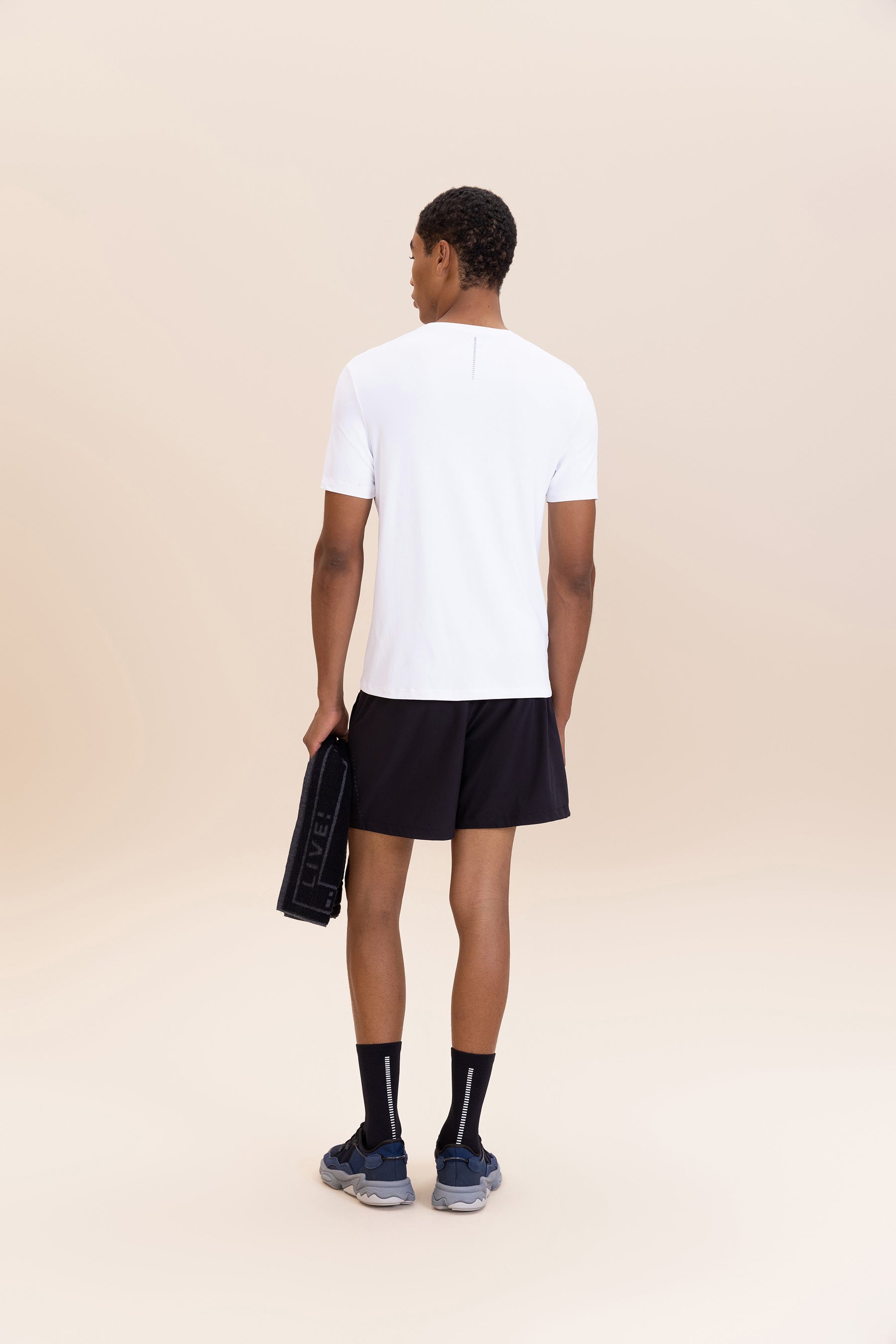 Breathable Bio Stretch Men's T-Shirt - Soft Comfort Fit for Casual Wear, Gym & Outdoor Activities