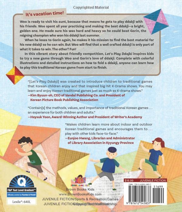 Play Ddakji - Traditional Korean Folding Paper Game for Kids & Adults | Fun Indoor/Outdoor Activity, Party Game, Cultural Experience