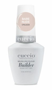 CUCCIO LED/UV Brush-On Color Builder - 1/2 oz Nail Gel Polish for Professional Salon & Home Manicures | Perfect for Nail Art, Extensions & Gel Polish Designs