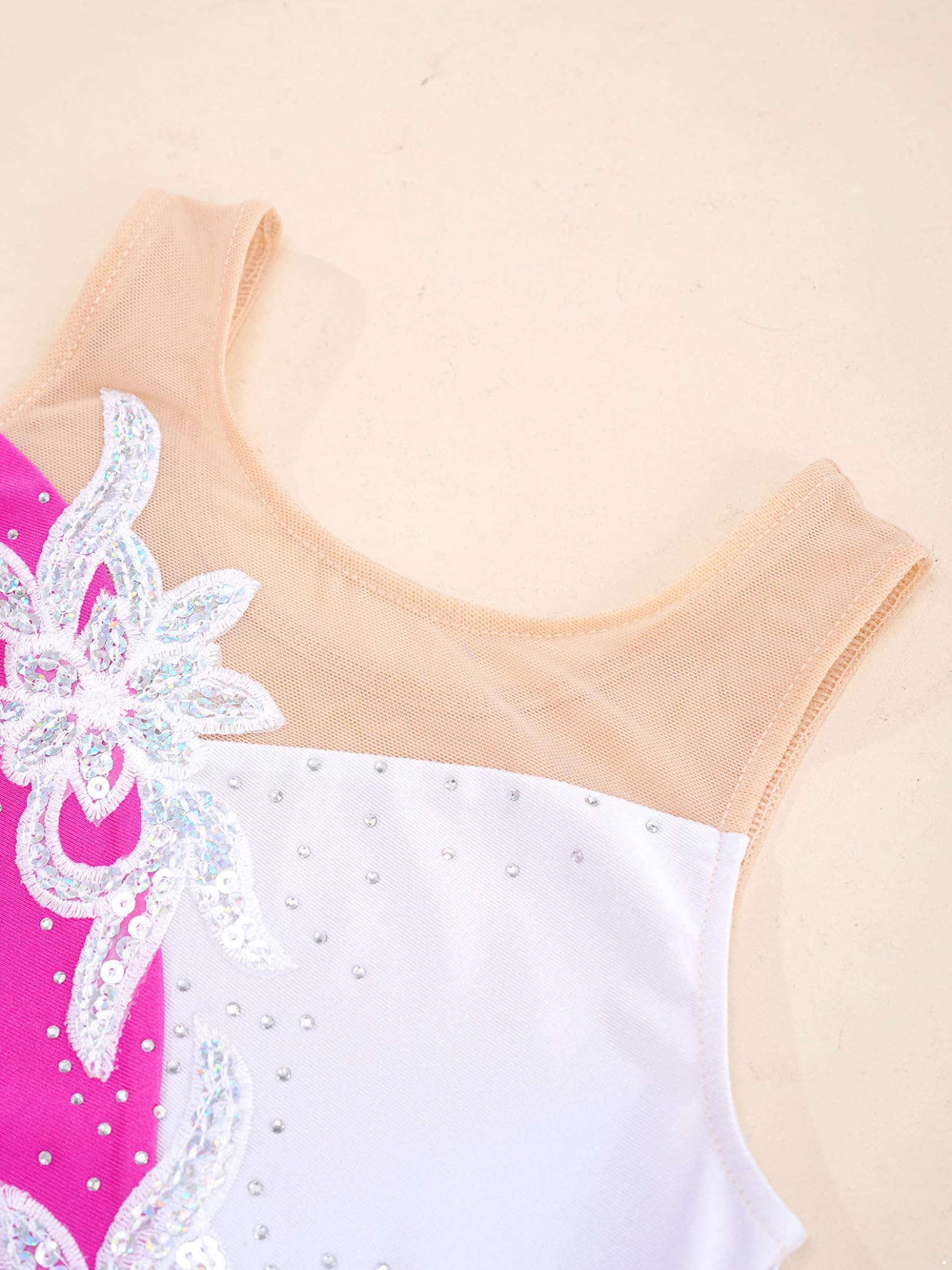 Sparkly Gymnastics Leotard for Girls - Shiny Diamond Dance Bodysuit for Ballet, Figure Skating & Athletic Performance | Competition & Practice Wear