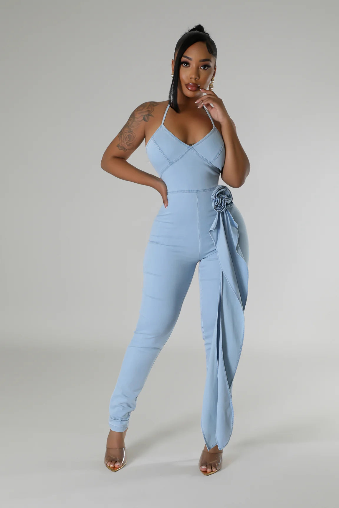Nine Jumpsuit - Stylish and Comfortable Women's Romper for Casual Wear, Size 80 00 | Perfect for Summer Outfits, Beach Vacations & Everyday Fashion