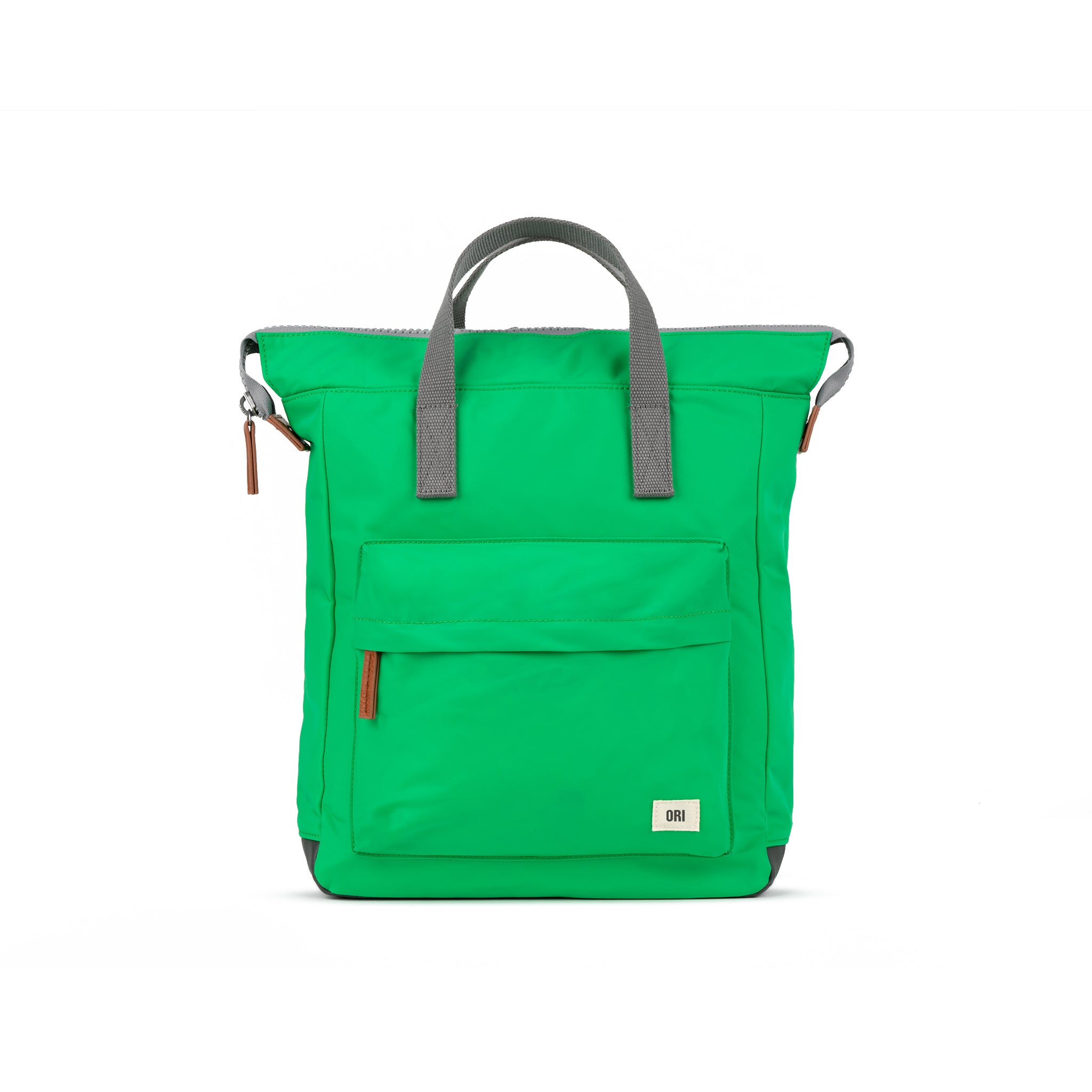 Bantry B Green Apple Recycled Nylon Backpack - Eco-Friendly Laptop Bag for Work, School & Travel | Sustainable Water-Resistant Daypack for Men & Women