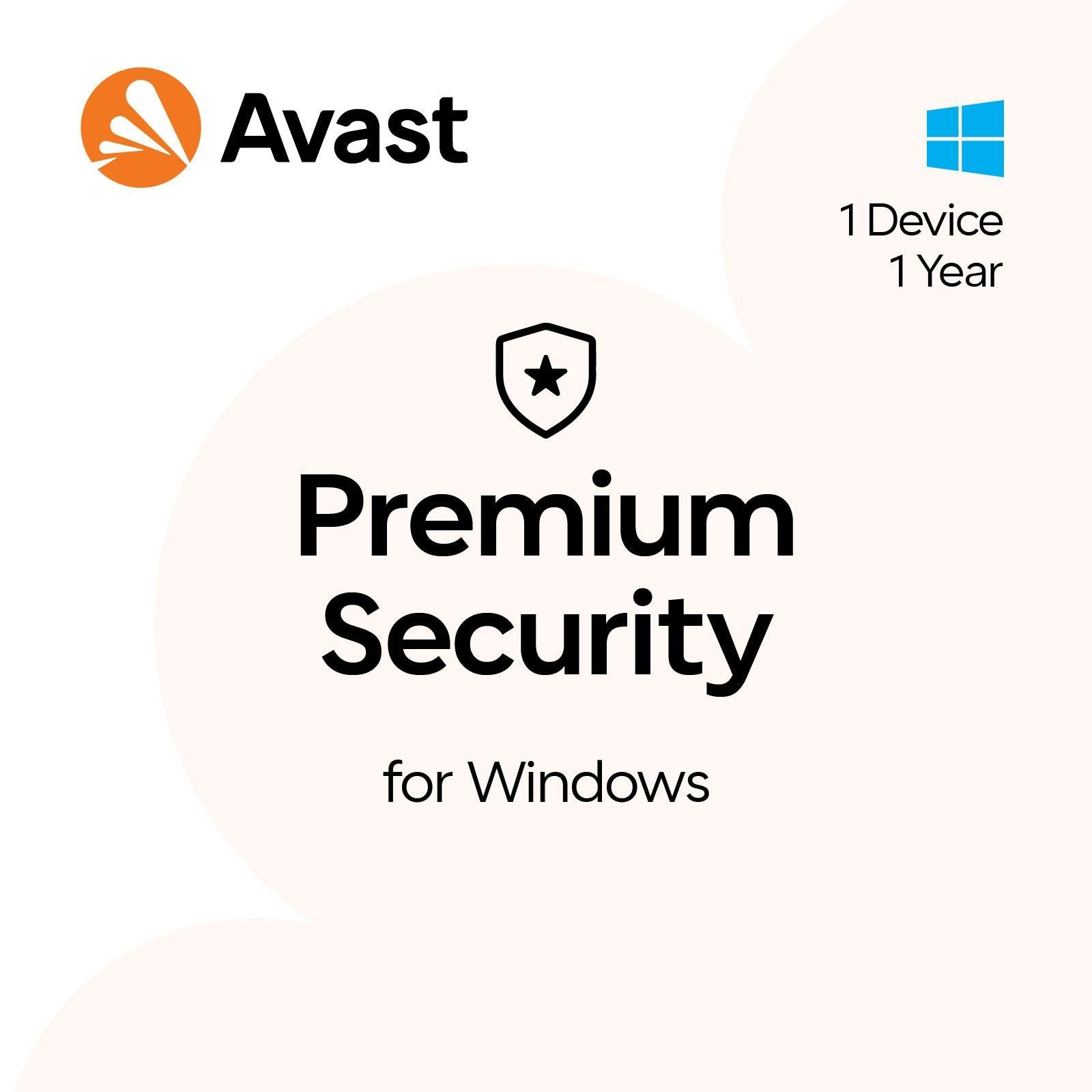 Avast Premium Security for Windows - 1 Device, 1 Year Subscription (Digital Download) | Antivirus Protection for PC, Online Security & Privacy | Perfect for Home, Office & Gaming Use