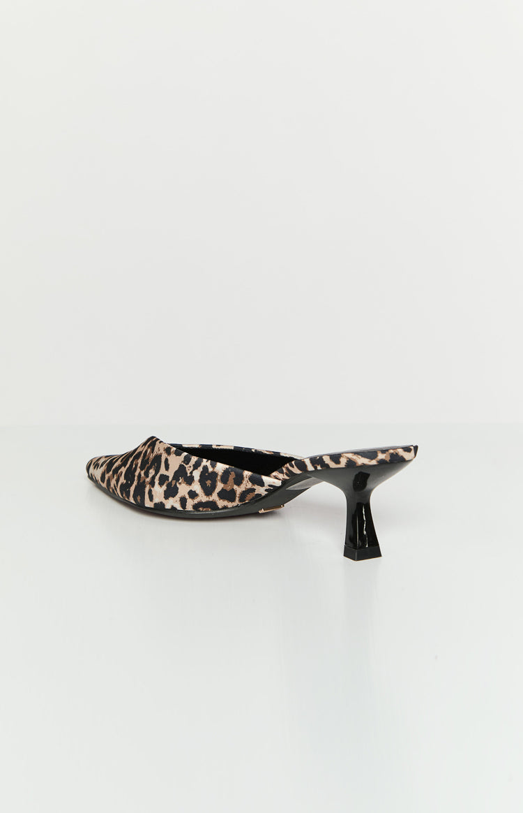 Billini Adele Leopard Print High Heels for Women - Stylish Pointed Toe Stiletto Pumps for Party, Night Out & Special Occasions