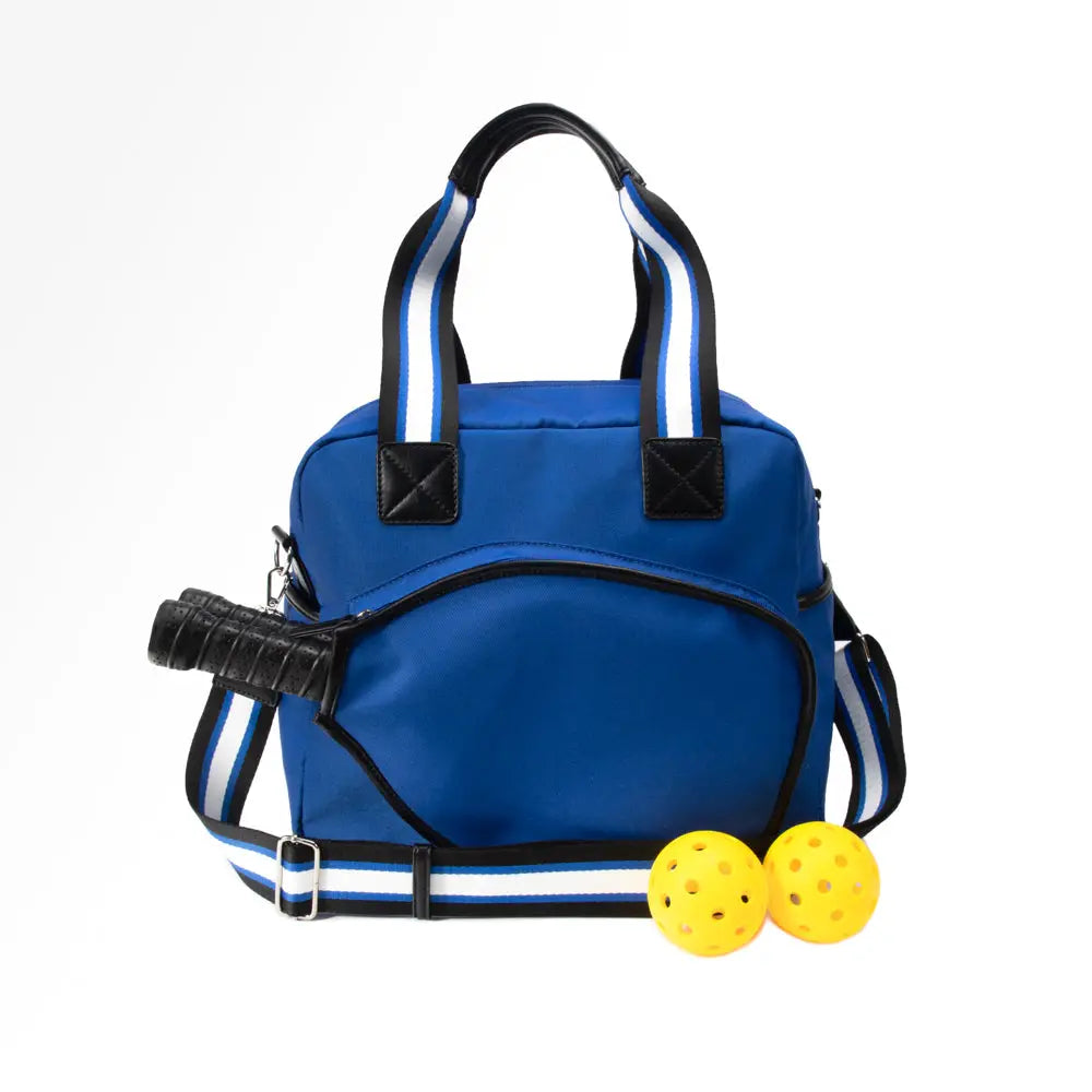 Premium Blue Nico Pickleball Bag - Durable Tennis & Paddle Sports Equipment for Men & Women - Perfect for Tournaments, Practice & Court Storage