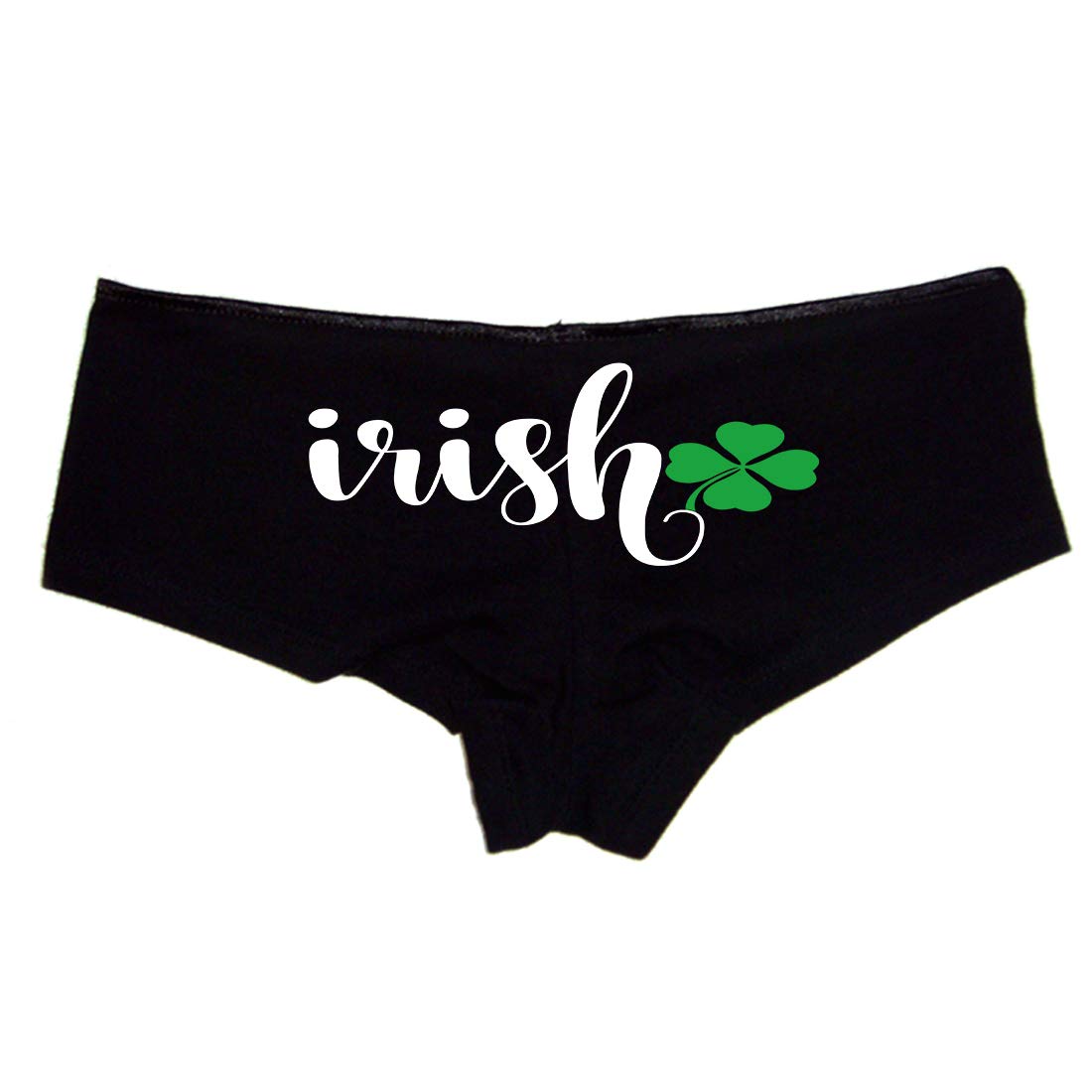 Irish Booty Shorts for Women - Cotton Boyshort Bikini Bottom - Sexy Underwear for Workout, Yoga & Lounge Wear