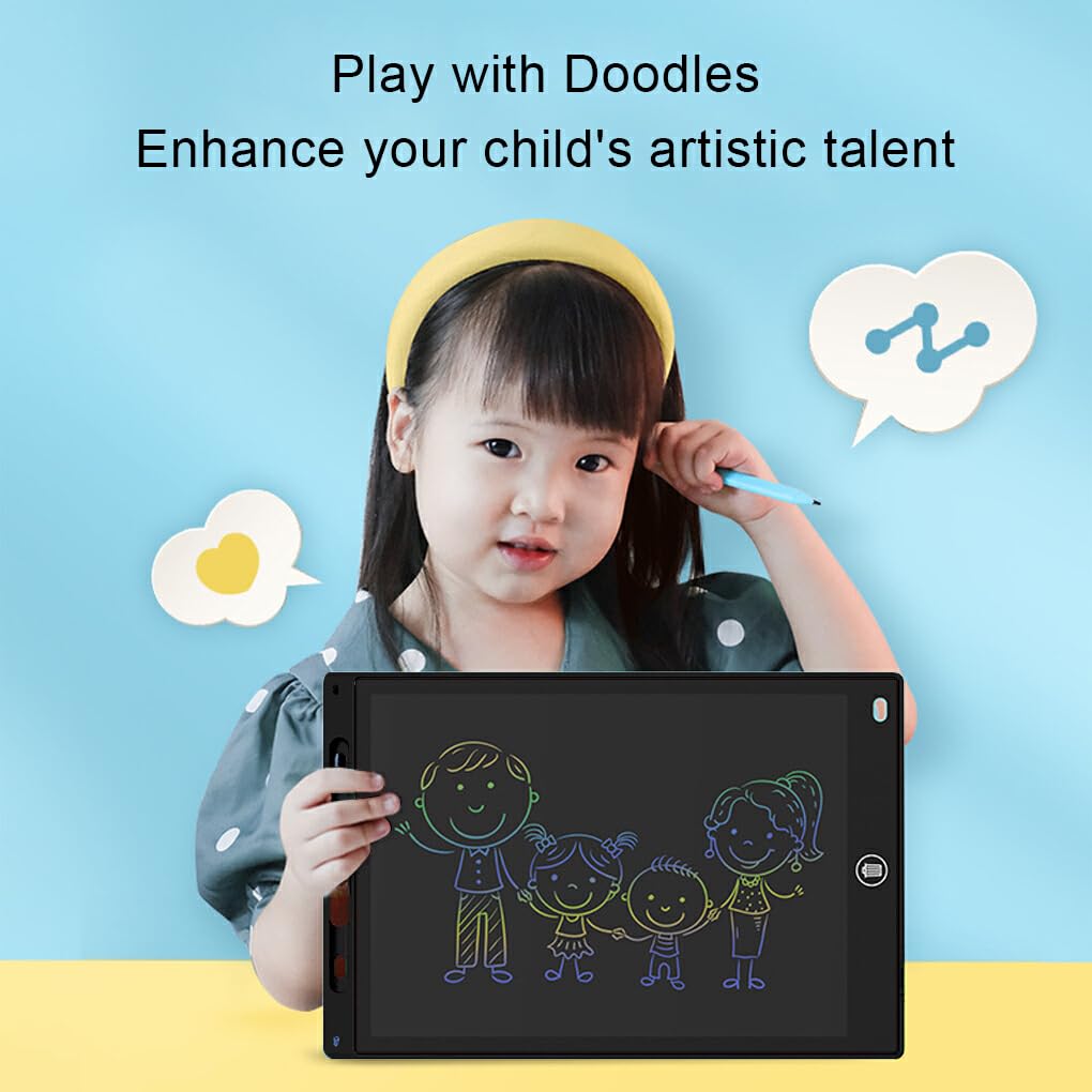 BEALIFE 10 Inch LCD Writing Tablet - Electronic Drawing Pad with Stylus, Portable Handwriting Board for Kids & Adults, Graffiti Sketching & Note Taking - Home, Office & School Use