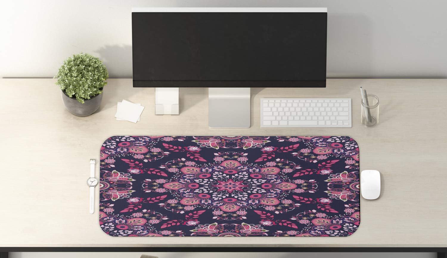 Ambesonne Ethnic Computer Mouse Pad - Large 31
