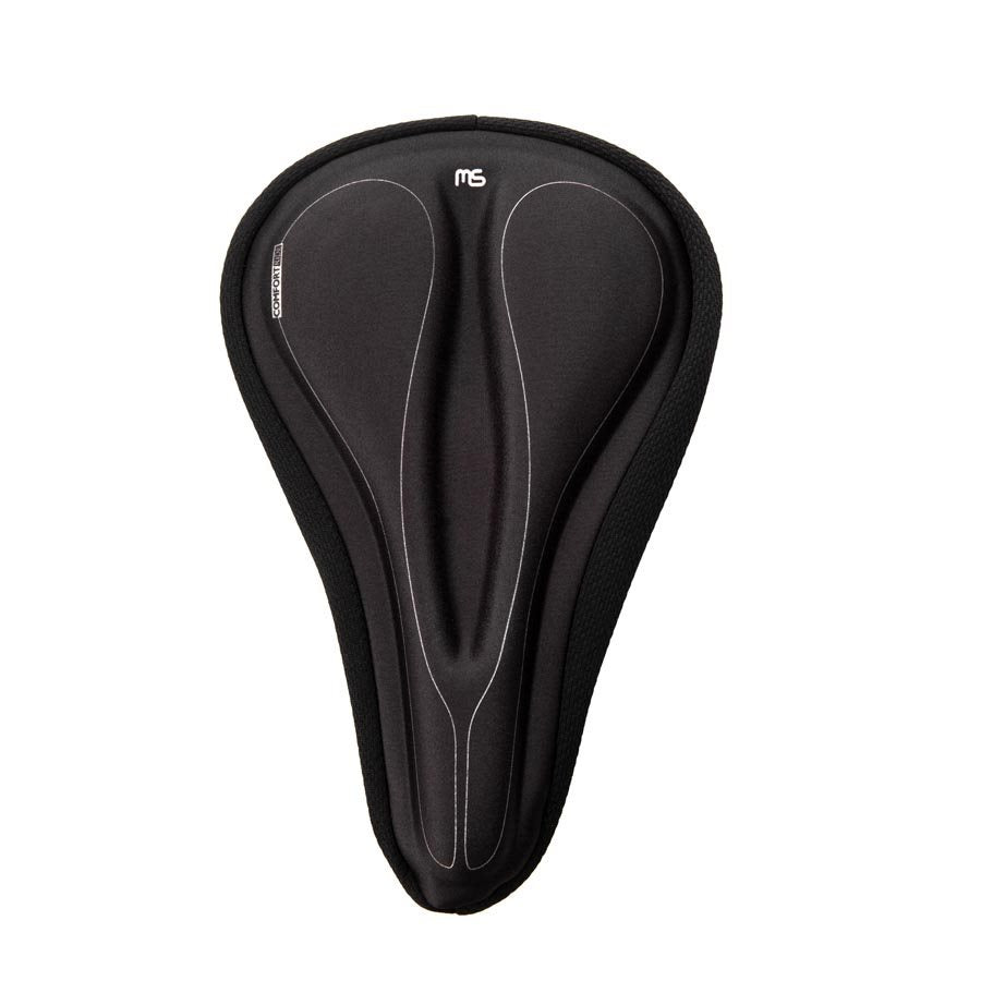 Comfortable Megasoft Sport Gel Bike Seat Cover - Padded Cycling Seat Cushion for Men & Women - Perfect for Road Bikes, Mountain Bikes & Indoor Cycling - Reduce Pain & Improve Comfort on Long Rides