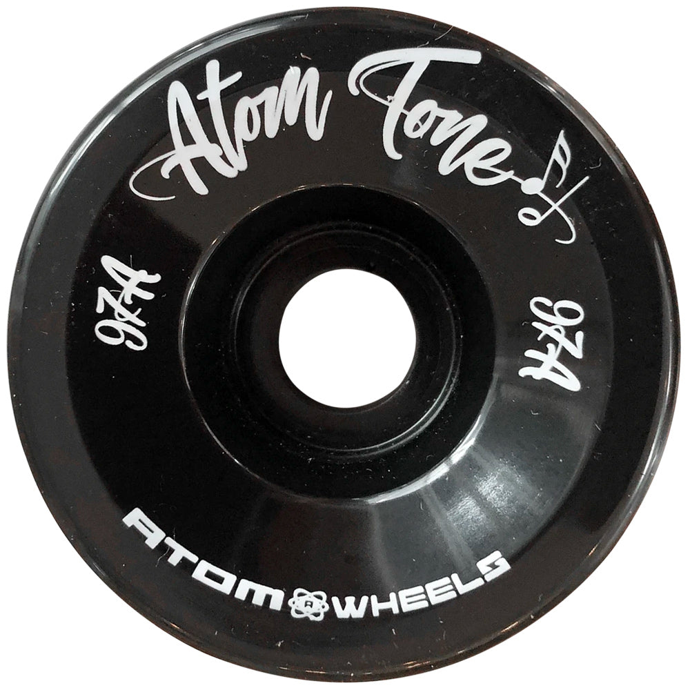 Atom Tone 57mm Quad Wheels 4-Pack - High Performance Skateboard Wheels for Street & Park Riding - Perfect for Cruising, Tricks & Smooth Rides