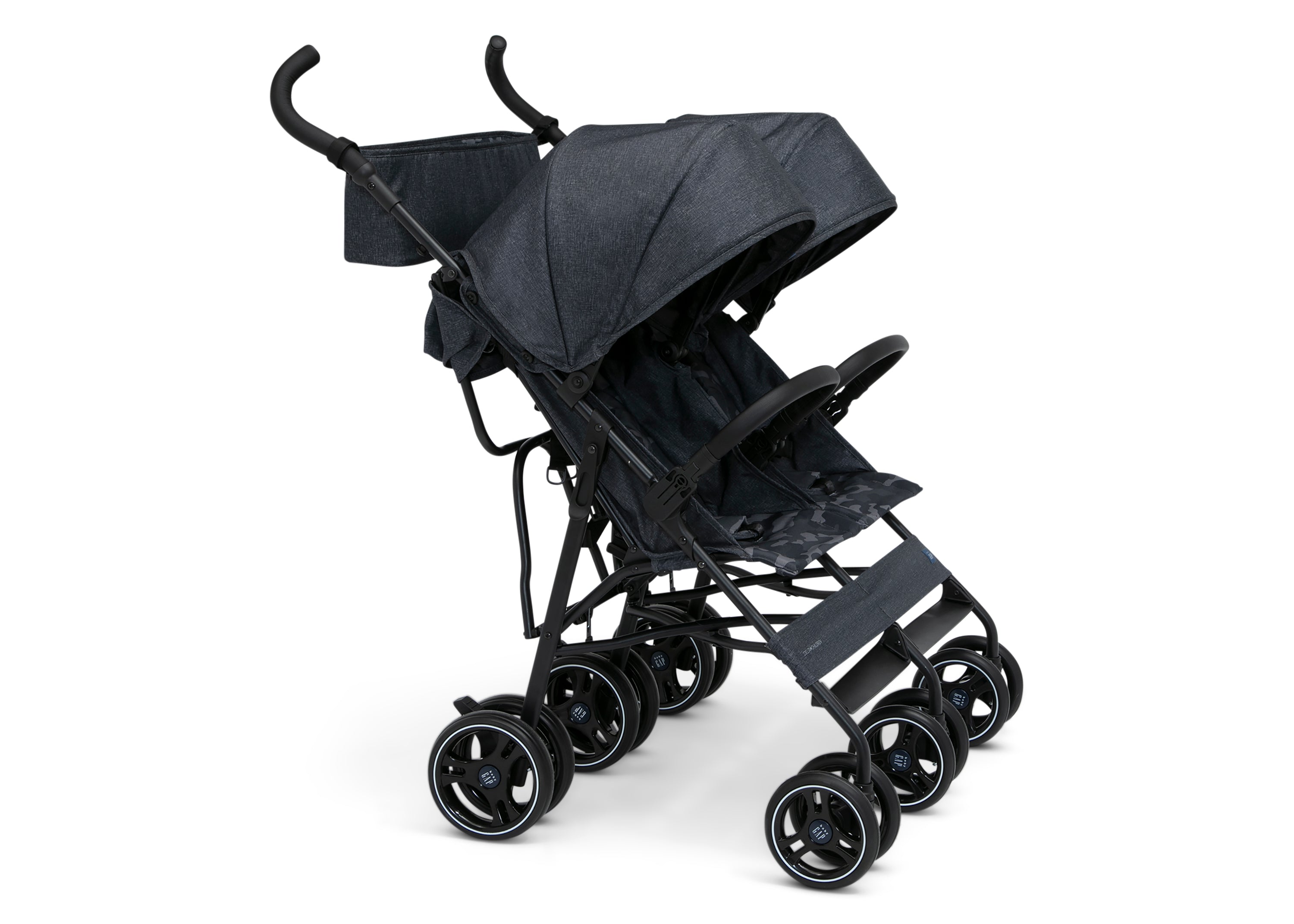 BabyGap Classic Parent Organizer for Double Stroller - Convenient Storage for Diapers, Bottles & Essentials - Perfect for Shopping, Travel & Family Outings