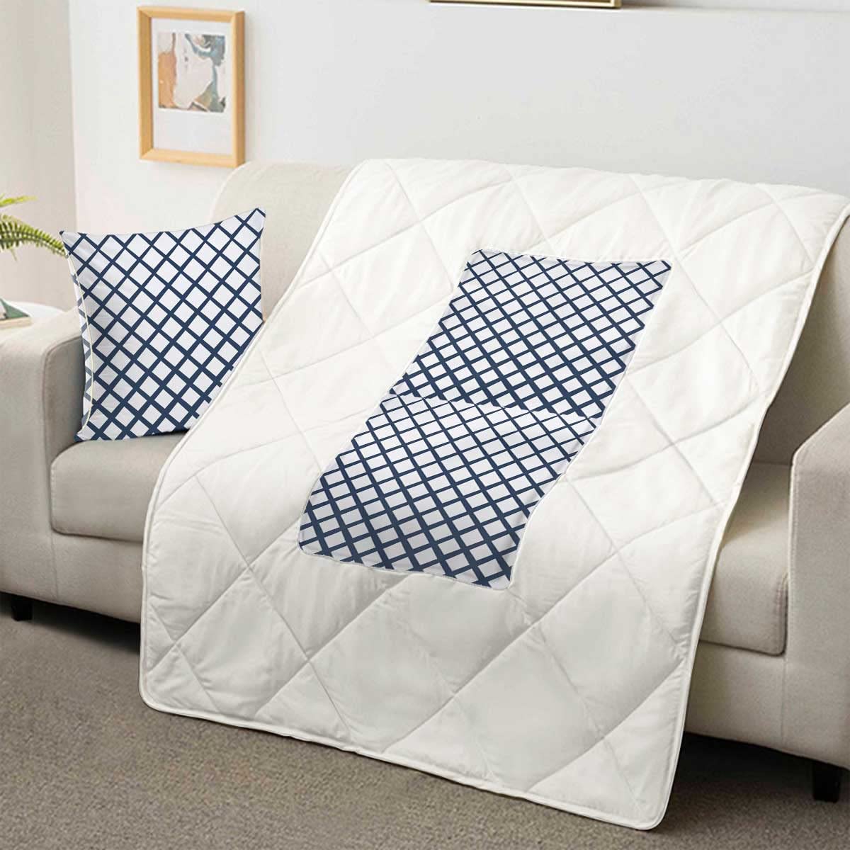 Premium Soft Travel Blanket Pillow - 18