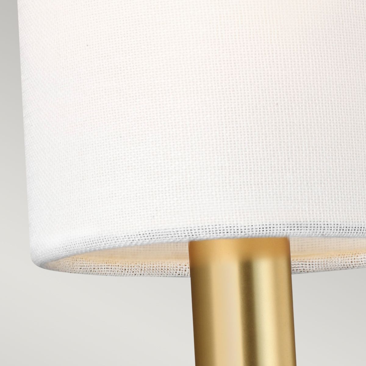 Brianna 1/2Lt Wall Light - Brass & Polished Nickel Finish Sconce - Perfect for Bedroom, Hallway & Bathroom Lighting