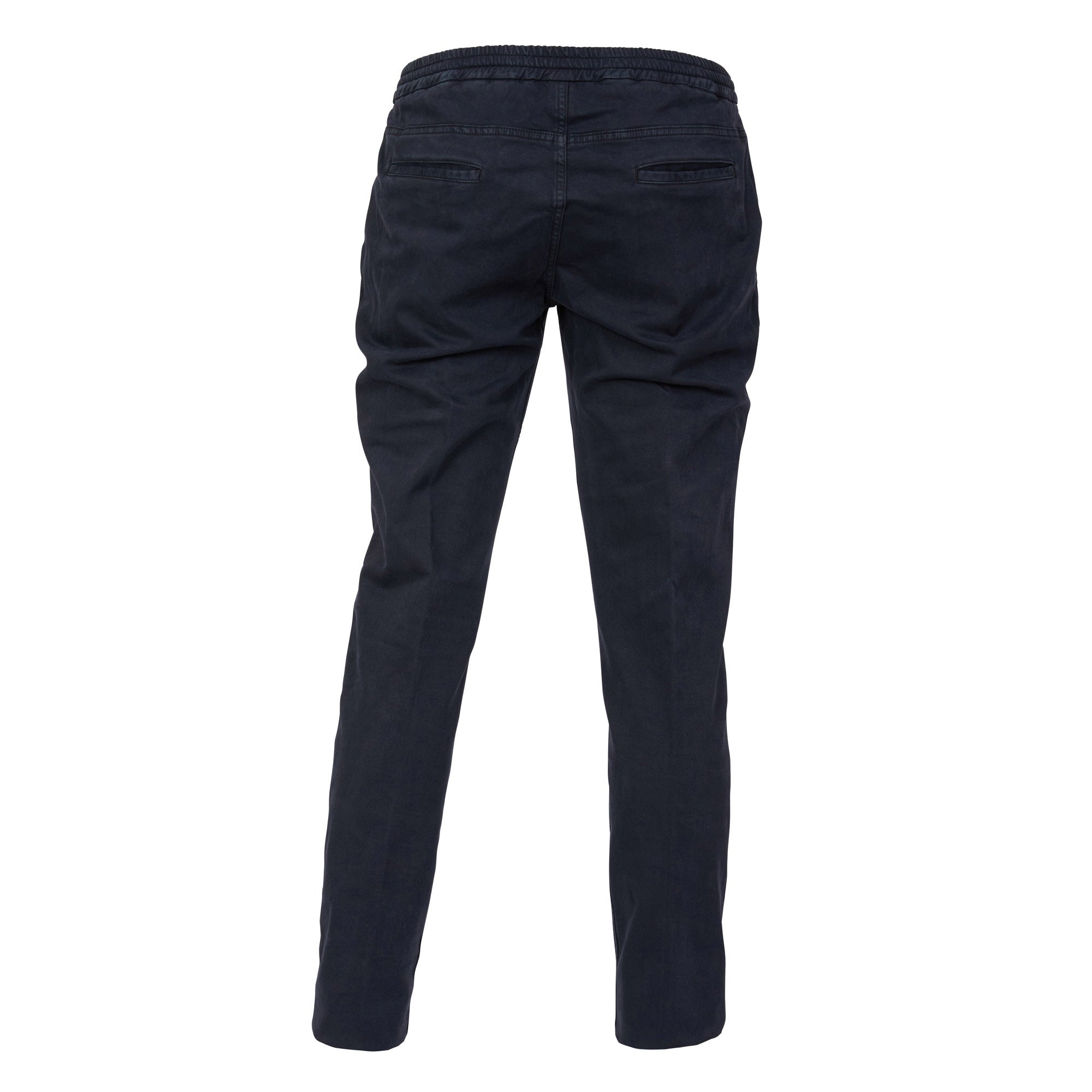 FRADI Men's Cotton Stretch Jogger Pants - Comfortable Slim Fit Chino Joggers for Casual Wear & Workout | Navy Blue Casual Pants for Running, Gym, Travel & Everyday Use