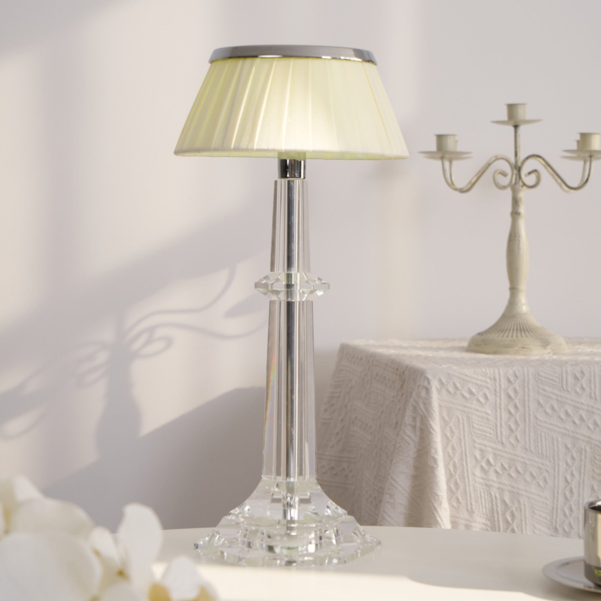 Versailles Table Lamp - Elegant French-Inspired Home Decor for Living Room, Bedroom & Office - Perfect for Reading, Relaxing & Enhancing Ambiance