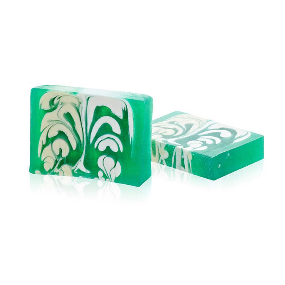 Ancient Wisdom Handcrafted Mango Soap Slice - 100g Natural Handmade Soap Bar for Sensitive Skin, Moisturizing & Exfoliating - Perfect for Daily Bath, Shower & Gift Giving